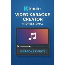 Kanto Video Karaoke Creator Professional — ліцензія на 1 ПК, 1 рік