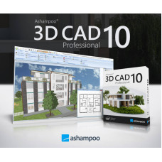 3D планувальник будинку - Ashampoo 3D CAD Professional 10, 1 ПК, безтермінова  ліцензія