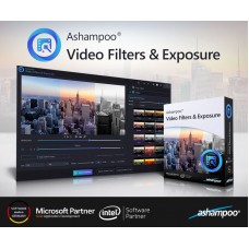 Фільтри та покращення для відео, Ashampoo Video Filters and Exposure, 1 ПК, безтермінова ліцензія